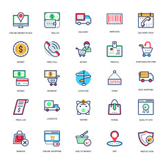 Shopping and Commerce Vector Icons 4