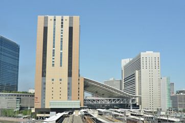 Naklejka premium 大阪駅