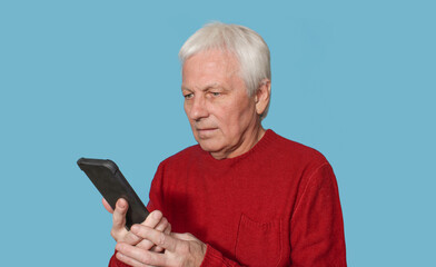 seniors using tablet and smart phone