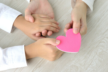 Fototapeta premium 親子の絆イメージ