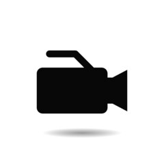 Video Recorder Icon with shadow