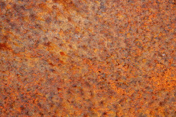 rusty iron orange and red monochrome bright texture background