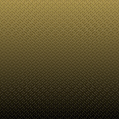 Gold pattern illustration, bas-relief effect with repeated geometric shapes covering the background. Design for motifs, web, wallpaper, digital graphics and artistic decorations.