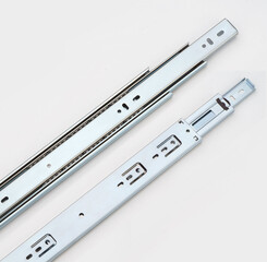 Drawer slide mount silver, ball bearing drawer slide, furniture, Use for Table Drawer & Kitchen, drawing slide channel