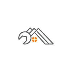 home repair logo , home service logo