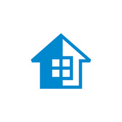 real estate logo , rent house logo