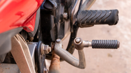 Motorcycle starter Used to start the engine