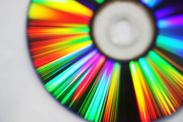 colorful cd or dvd disc background