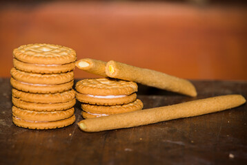cookies on a plate