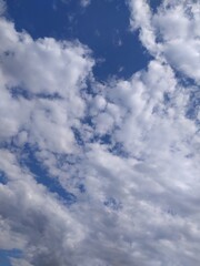 Fototapeta premium blue sky with clouds