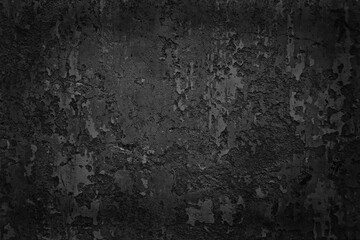gray stucco grunge wall, abstract background gray wall blank