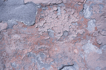 brown stucco wall, blank grunge vintage surface design