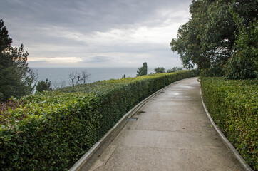 Park in Alupka (Crimea)