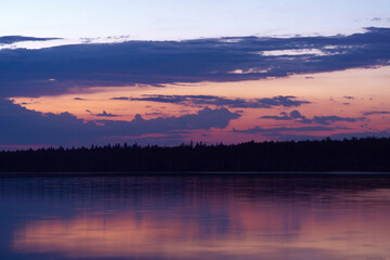 sky in the early morning and beautiful clouds at dawn