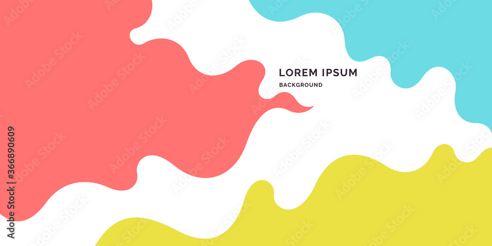 Aufkleber abstract background with dynamic linear waves. vector illustration