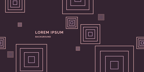 Modern abstract geometric background, vector template for the presentation