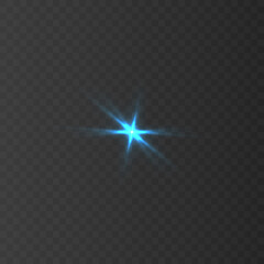 Blue, white, gold, orange sparkles symbols vector. The set of original vector stars sparkle icon. Bright firework, decoration twinkle, shiny flash.