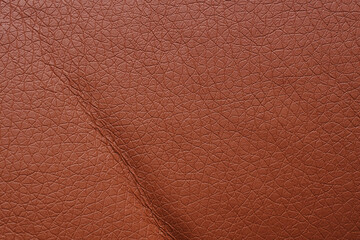 Abstract natural brown leather texture pattern background