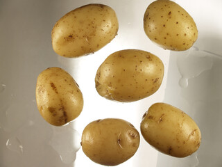 Boiled potatoes - the traditional snack
