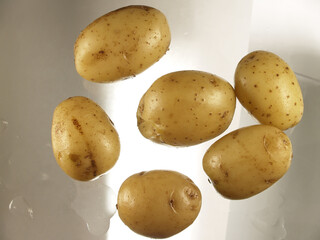 Boiled potatoes - the traditional snack