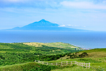 北海道　礼文島・桃岩展望台コースからの眺望