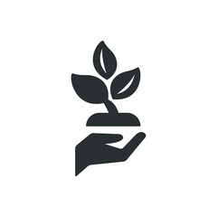 Crop insurance icon