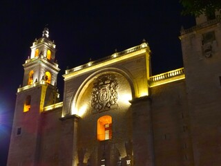 Mexico, Yucatan, Merida, Catedral de San Ildefonso