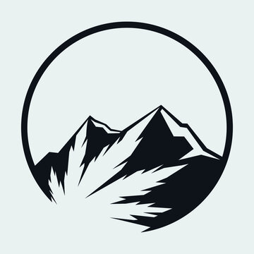 Mountain Hemp Logo Minimalist