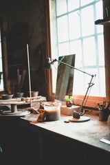 table for pottering 