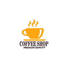 coffee shop illustration design elements vintage vector