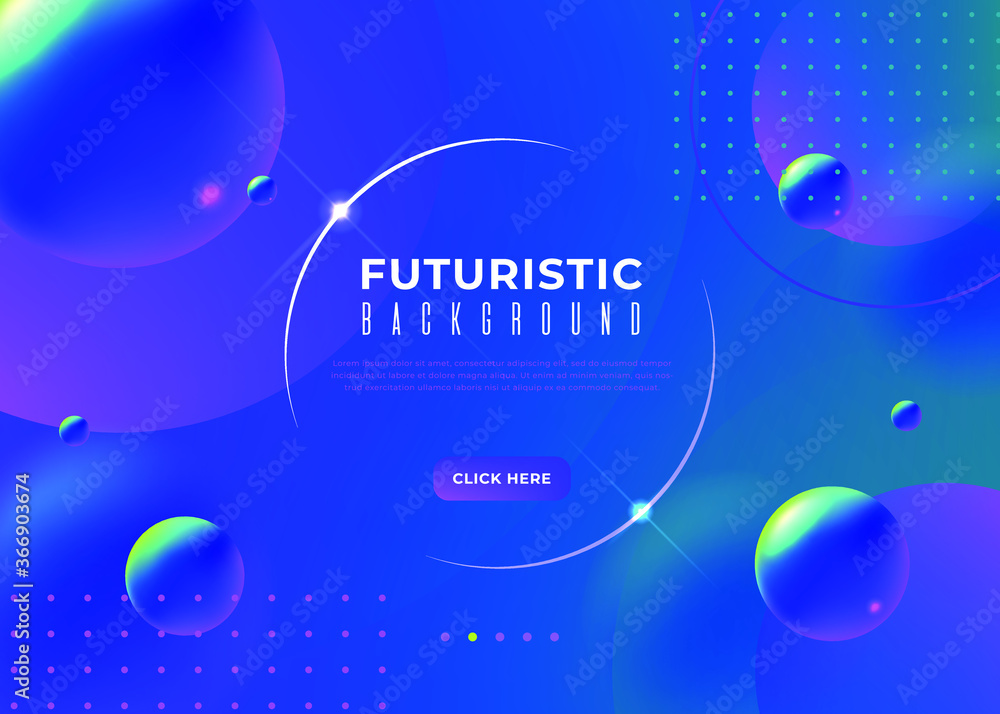 Poster 3d abstract fluid background with liquid modern shapes . isolated vector elements