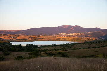 Pignola,Basilicata,vista lago Pantano
