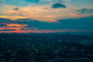 Marginal Pinheiros on a Sunset