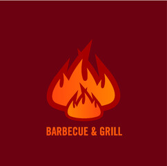 Barbecue BBQ grill icons