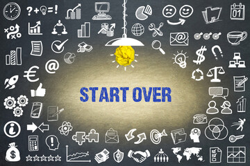 Start over 