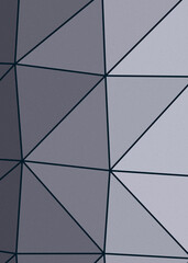 Cool Gray color Abstract color Low-Polygones Generative Art background illustration