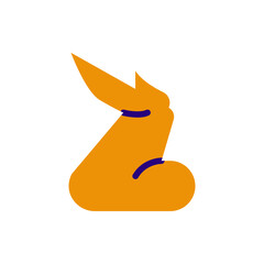 chicken wing icon vector illustration flat style. food icon set.