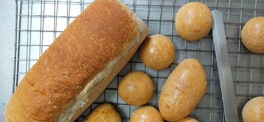 Bread from the oven