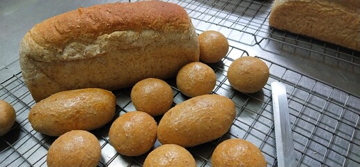 Bread from the oven