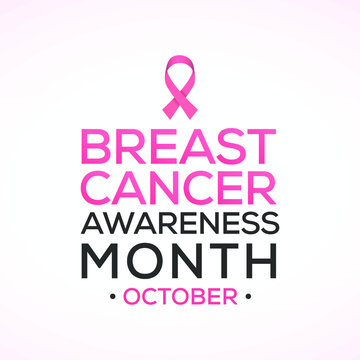 Breast Cancer Awareness Month is an annual international health campaign organized by major breast cancer charities every October to increase awareness of the disease. Vector illustration.