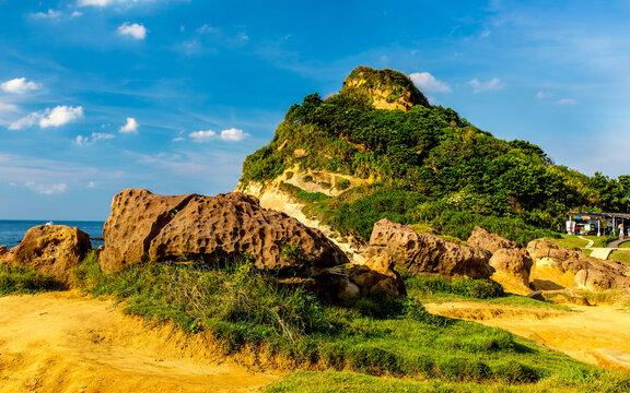 Yehliu Geopark is located in Wanli District of New Taipei