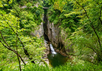 Höhlen von Škocjan Slowenien Škocjanske jame St. Kanzian Attraktion Doline Schauhöhle Fluss...