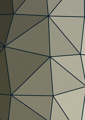Faded Denim color Abstract color Low-Polygones Generative Art background illustration