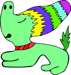 A bright character with a snub nose