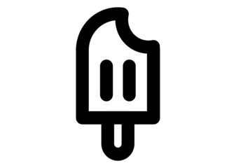 Ice Cream Icon Vector illustration