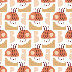 Obraz premium Abstract Geometric modern seamless pattern