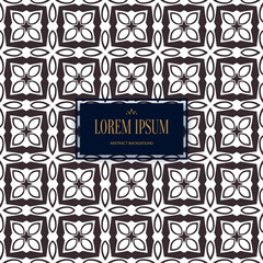 Vector seamless pattern. Modern texture. Repeating abstract background.