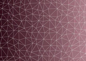 Burgundy color Abstract color Low-Polygones Generative Art background illustration
