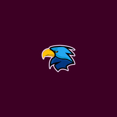 eagle sports logo, mascot logo