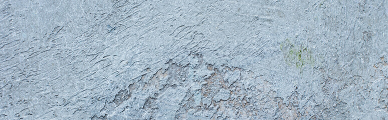 Fototapeta na wymiar rough abstract grey concrete background texture, panoramic shot